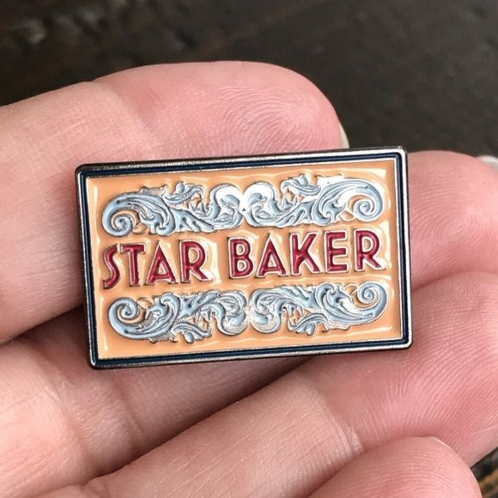 BRITISH BAKING SHOW STAR BAKER Collectible Enamel Pin 821